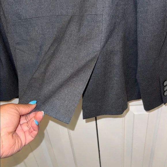 Talbots dark blue Single-Breasted Blazer - Picture 5 of 6